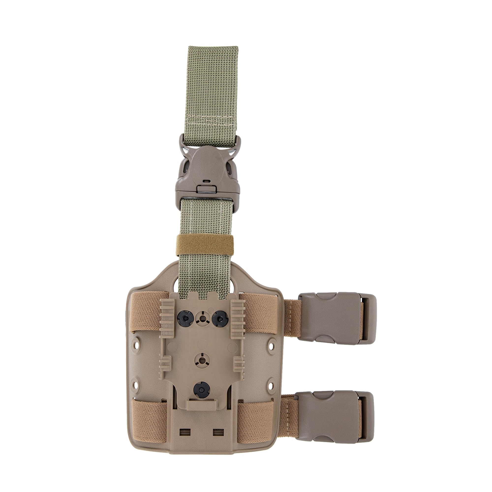 Safariland 6005 SLS Tactical Holster with Quick-Release Leg Strap, Sig Sauer P220, P226, Thigh Rig, STX Tactical Flat Dark Earth Brown, Right Hand - Image 3