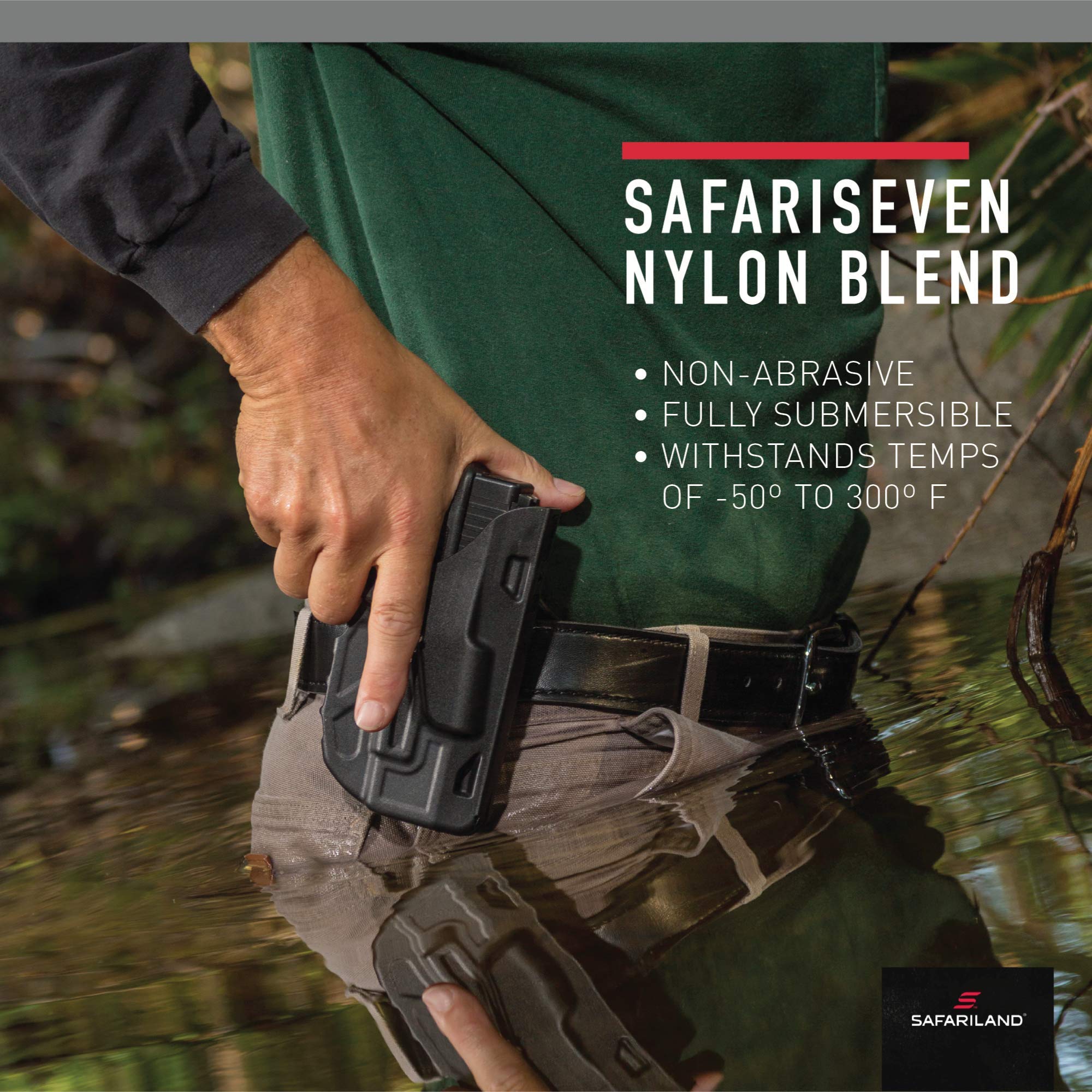 Safariland 7360 7TS ALS/SLS Mid-Ride Duty Rated Level III Retention Holster - Image 8