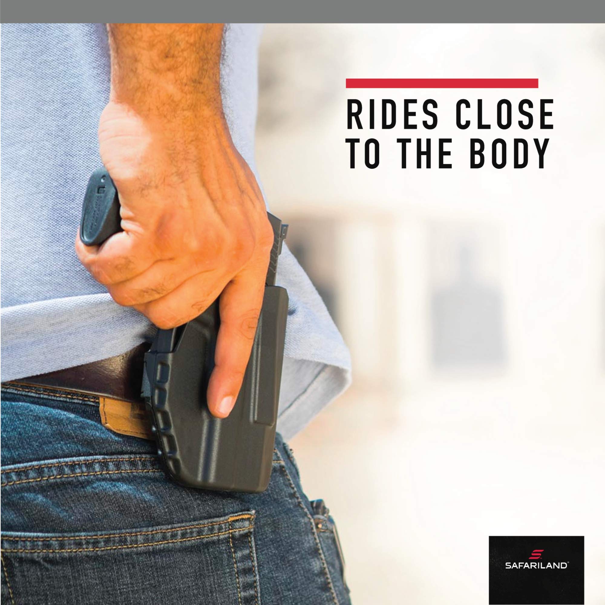 Safariland 7378 7TS ALS Paddle and Belt Loop Combo Holster - Image 5