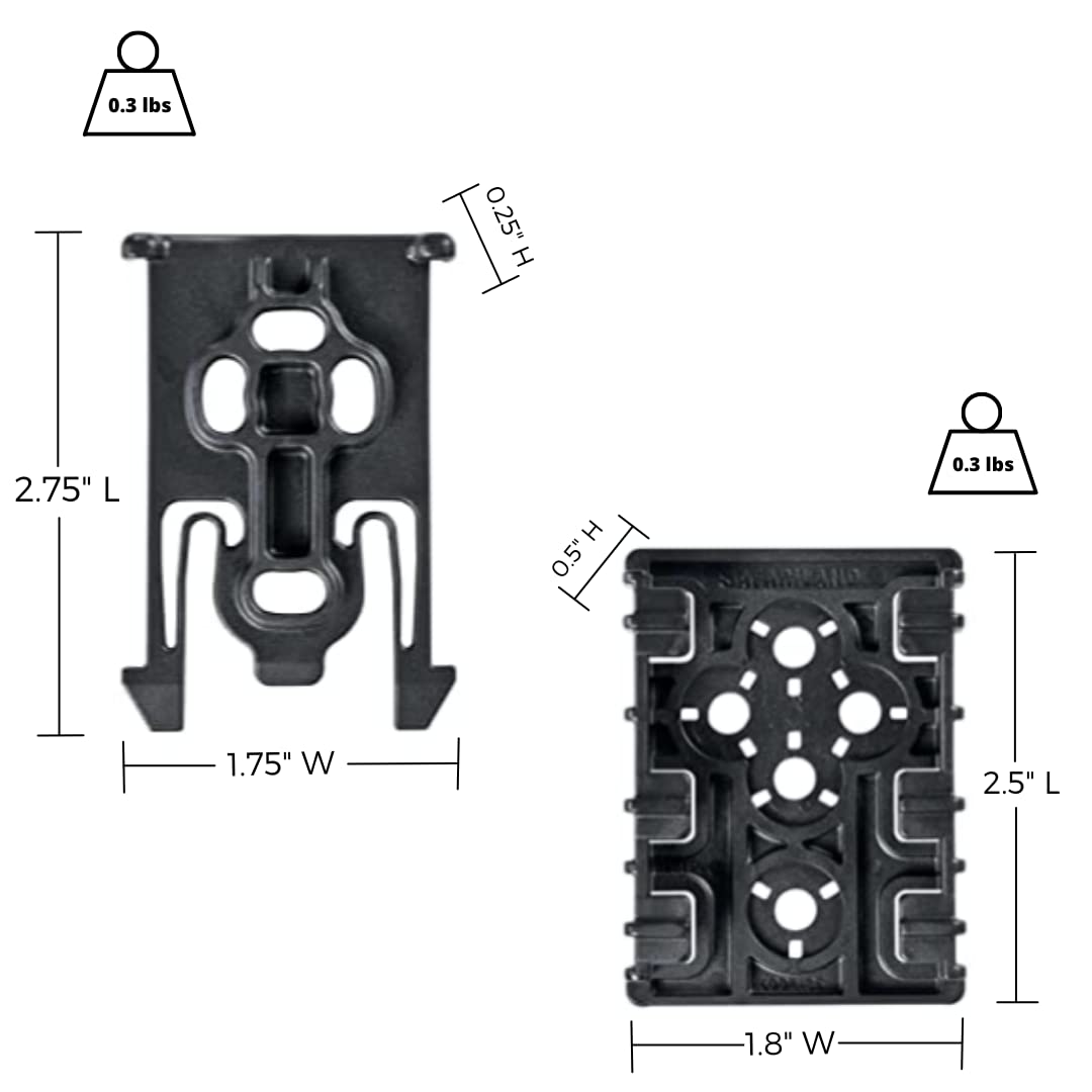 Safariland ELS-KIT1-2 EQUIP LOCKING KIT BLK - Image 5