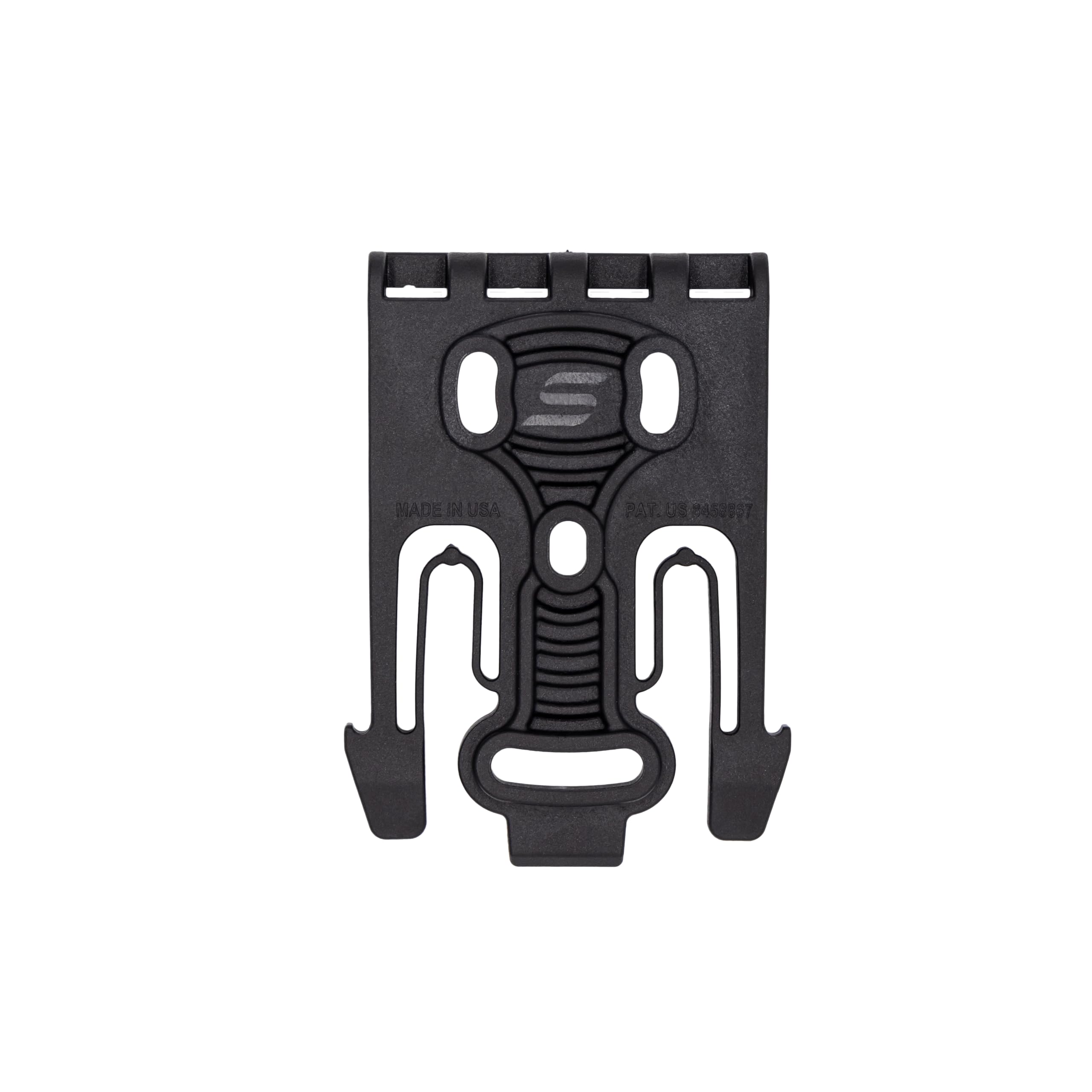 Safariland Quick Locking System Kit 9006483 Polymer Attachment for Weapon Holster with Locking Fork and Duty Receiver Plate - Black, One Size - Image 4