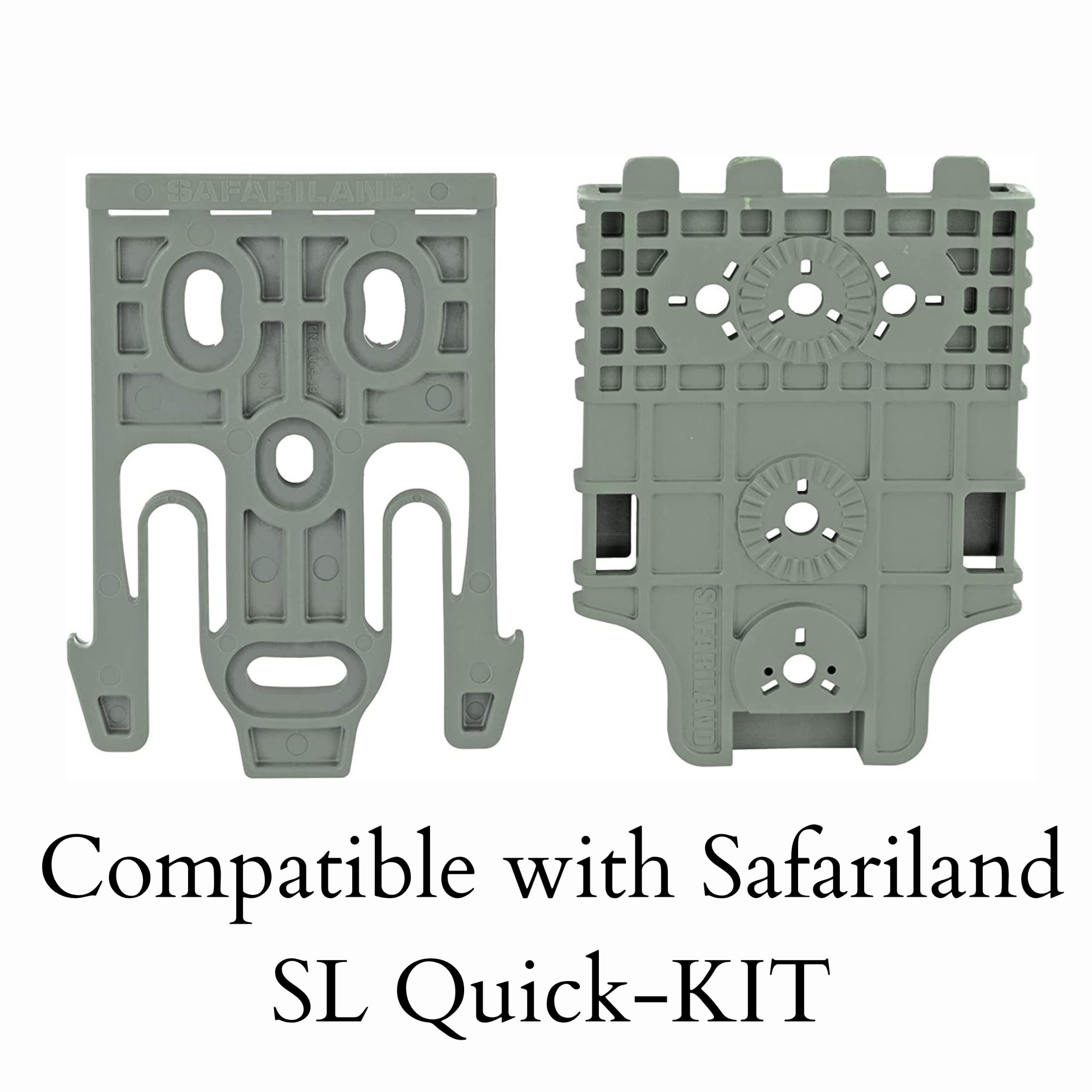 Safariland Safariland QLS19 Quick Duty Holster Locking Fork System - Image 6